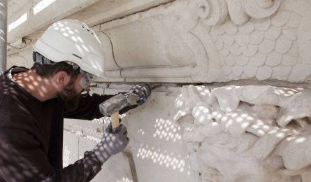 Chantier Basses faces, place Stanislas - Nancy