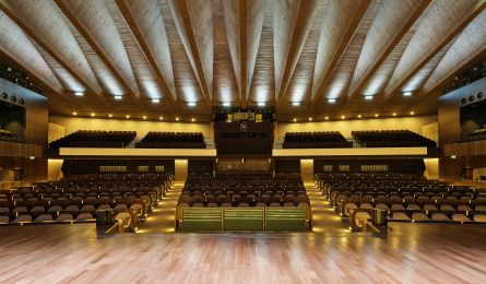 Large auditorium of UNESCO